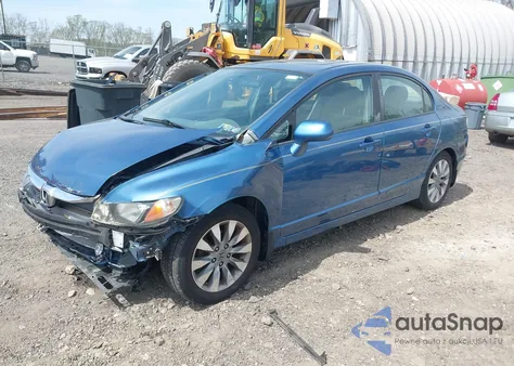 2011 Honda Civic Ex from USA, damaged, VIN 19XFA1F80BE011973